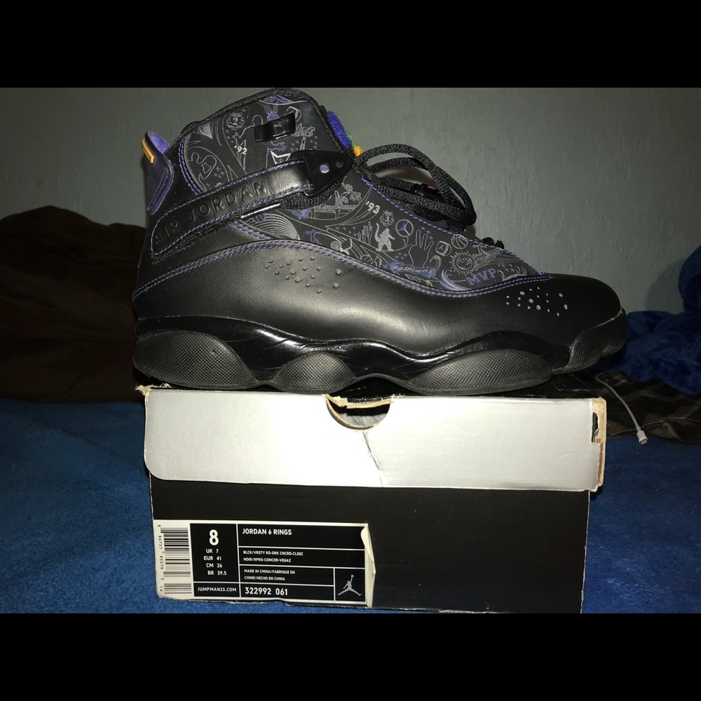 Jordan 6 Rings “Lakers”